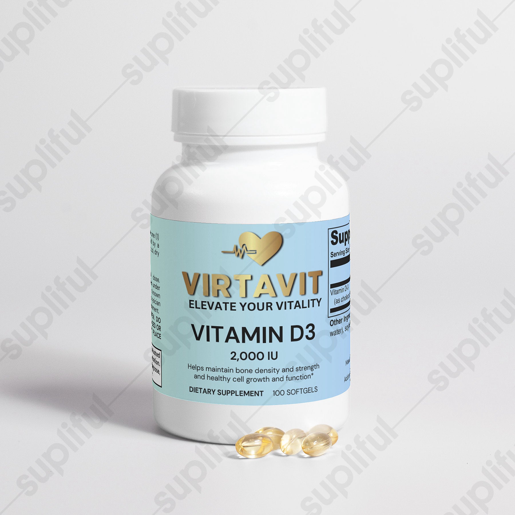 Vitamin D3 2,000 IU